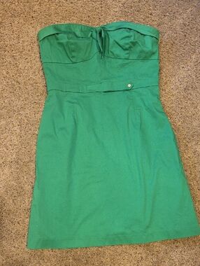 Daniel Cremieux Strapless Emerald Green Dress